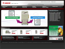 Tablet Screenshot of canonquebec.com